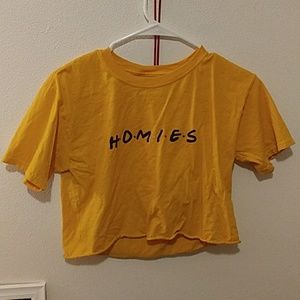 Homies crop top
